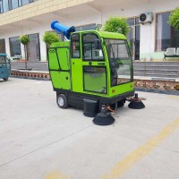 Street Cleaner Environmental Protection Machine Fully Enclosed Double Wind Five Brush Road Electric Road Sweeper 1200